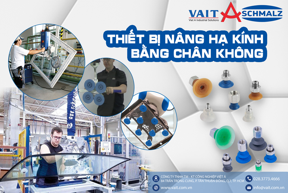 thiết bị nâng hạ tấm kính bằng chân không