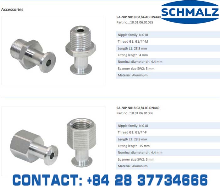 SUCTION CUP - 10.01.06.00585 - Vacuum Technology, Industrial Lifter in Vietnam, VACUUM SUCTION CUPS - Schmalz