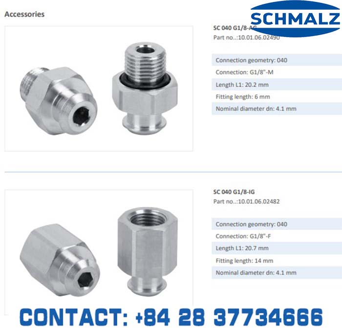 SUCTION CUP - 10.01.06.02452 - Vacuum Technology, Industrial Lifter in Vietnam, VACUUM SUCTION CUPS - Schmalz
