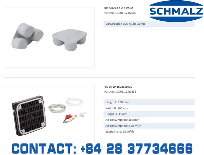 SUCTION CUP - 10.01.12.02052 - Vacuum Technology, Industrial Lifter in Vietnam, VACUUM SUCTION CUPS - Schmalz